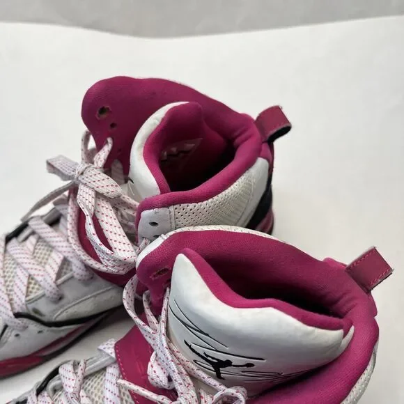 Nike Boys Air Jordan Flight 45 837024-158 White Basketball Shoes Sneakers Sz 9 Y - Picture 4 of 9